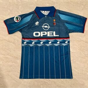 AC Milan 95/96 fourth kit - Maldini #3 US SIZE MEDIUM, LARGE